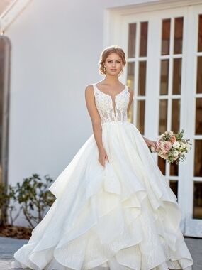 Martina Liana 1124 Wedding Dress Size 12 Nwt Still In stores